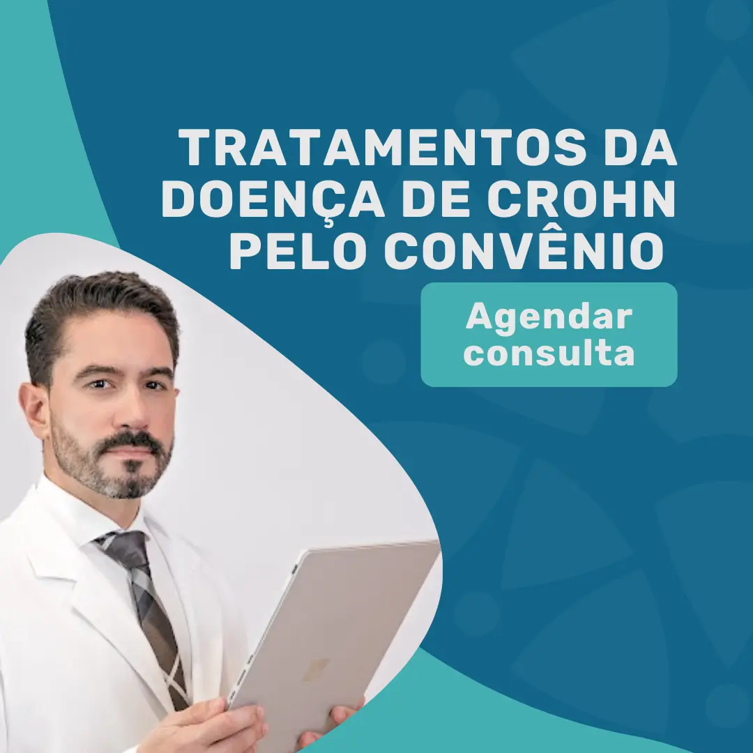 Faça o seu tratamento em doença de Crohn com Especialista em Doença de Crohn pelo Bradesco, Dr. Rodrigo Barbosa